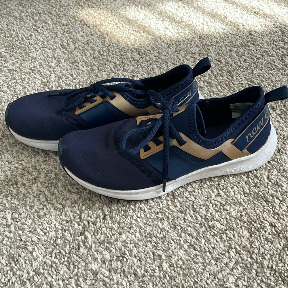Navy & Gold New Balance (6 Women’s)